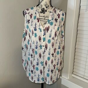 Torrid Cactus Sleeveless Top